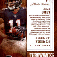 Julio Jones 2019 Score Throwbacks Series Mint Card #T-1