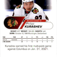 Philipp Kurashev 2020 2021 Upper Deck NHL Star Rookies Card #10