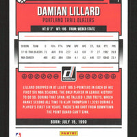 Damian Lillard 2018 2019 Donruss Series Mint Card #1