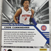 Cade Cunningham 2021 2022 Panini Chronicles XR Series Mint Rookie Card #377