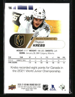 Peyton Krebs 2020 2021 Upper Deck NHL Star Rookies Card #16
