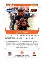 Justice Hill 2019 Score Scorecard Series Mint Rookie Card #399
