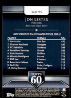 Jon Lester 2011 Topps Topps 60 Series Mint Card #T60-95
