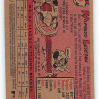 Wilfredo Ledezma 2007 Topps Heritage Tigers Team Name Yellow Series Mint Card #13