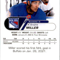 K'Andre Miller 2020 2021 Upper Deck NHL Star Rookies Card #15