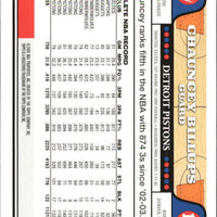 Chauncey Billups 2008 2009 Topps Series Mint Card #148
