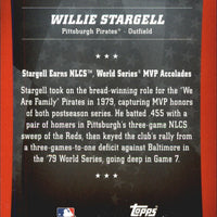 Willie Stargell 2010 Topps Peak Performance Series Mint Card #PP-24