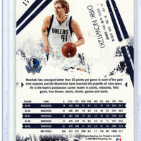 Dirk Nowitzki 2009 2010 Panini Rookies & Stars Series Mint Card #17