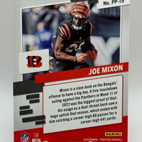 Joe Mixon 2023 Panini Prestige Xtra Points Prestigious Pros Series Mint Card #PP-19