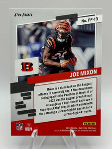 Joe Mixon 2023 Panini Prestige Xtra Points Prestigious Pros Series Mint Card #PP-19