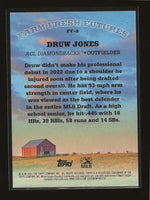 Druw Jones 2023 Topps Pro Debut Farm Fresh Futures Series Mint Card  #FF-2
