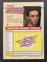 Mariano Rivera 1992 Bowman Series Mint ROOKIE Card #302
