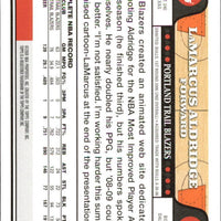 LaMarcus Aldridge 2008 2009 Topps Series Mint Card #27