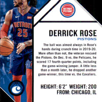 Derrick Rose 2019 2020 Panini Chronicles Series Mint Card #28