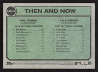 Kyle Wright and Phil Niekro 2023 Topps Heritage Then and Now Series Mint Card #TAN-8
