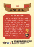 David Ortiz 2005 Fleer Tradition Series Mint Card #333
