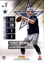 Tony Romo 2014 Panini Contenders Season Ticket Series Mint Card #37
