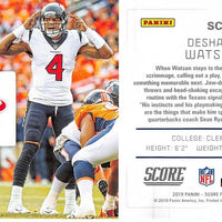 Deshaun Watson 2019 Score Signal-Callers GOLD Series Mint Card  #SC-16