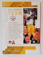 Alejandro Villanueva 2019 Score All Hands Team Series Mint Card #AHT-3
