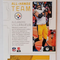 Alejandro Villanueva 2019 Score All Hands Team Series Mint Card #AHT-3