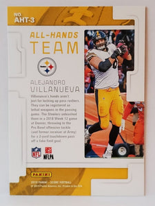 Alejandro Villanueva 2019 Score All Hands Team Series Mint Card #AHT-3