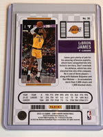 LeBron James 2022 2023 Panini Contenders Game Ticket GOLD Series Mint Card #36
