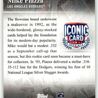 Mike Piazza 2019 Topps Iconic Card Reprints Card #ICR-18