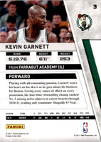 Kevin Garnett 2010 2011 Panini Season Update Series Mint Card #3
