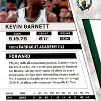 Kevin Garnett 2010 2011 Panini Season Update Series Mint Card #3