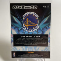 Stephen Curry 2022 2023 Panini Mosaic Give And Go Mint Card #11
