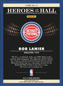 Bob Lanier 2012 2013 Panini Heroes of the Hall Series Mint Card #9