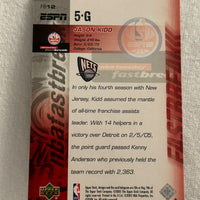 Jason Kidd 2005 2006 Upper Deck ESPN Fastbreak Mint Card #12