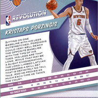 Kristaps Porzingis 2018 2019 Panini Revolution Series Mint Card #43