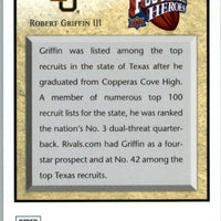 Robert Griffin III 2013 Upper Deck Football Heroes Series Mint Card #RG3-4