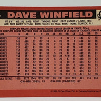 Dave Winfield 1986 O-Pee-Chee Series Mint Card #70
