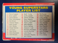 1990 Score Young Superstars Complete 40 Cards Set in Original Box including Eric Lindros+
