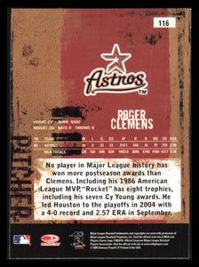 Roger Clemens 2005 Donruss Leather & Lumber Series Mint Card #116