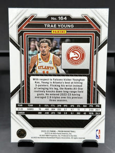 Trae Young 2022 2023 Panini Prizm Series Mint Card #164