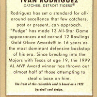 Ivan Rodriguez 2007 Topps Wal-Mart Series Mint Card #WM3
