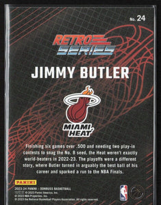 Jimmy Butler 2023 2024 Panini Donruss Retro Series Mint Card #24