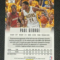 Paul George 2012 2013 Panini Prizm Series Mint Card #30  First Year Of Prizm