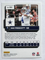 Dak Prescott 2022 Panini Donruss Series Mint Card #153
