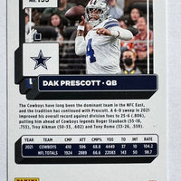 Dak Prescott 2022 Panini Donruss Series Mint Card #153