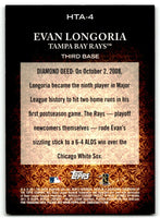 Evan Longoria 2011 Topps Diamond Anniversary Series Mint Card #HTA-4
