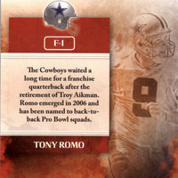 Tony Romo 2008 Score The Franchise Series Mint Card  #F-1