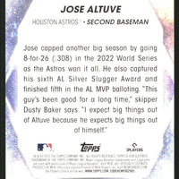 Jose Altuve 2023 Topps Stars of the MLB Series Mint Card  #SMLB-46