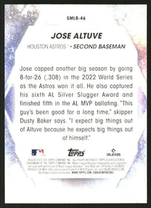 Jose Altuve 2023 Topps Stars of the MLB Series Mint Card  #SMLB-46