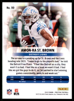 Amon-Ra St. Brown 2023 Panini Prestige Series Mint Card #99
