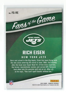 Rich Eisen 2023 Donruss Football Fans Of The Game Series Mint Card #FG-RE