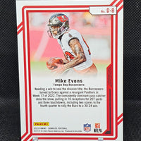 Mike Evans 2022 Donruss Dominators Series Mint Insert Card #D-8